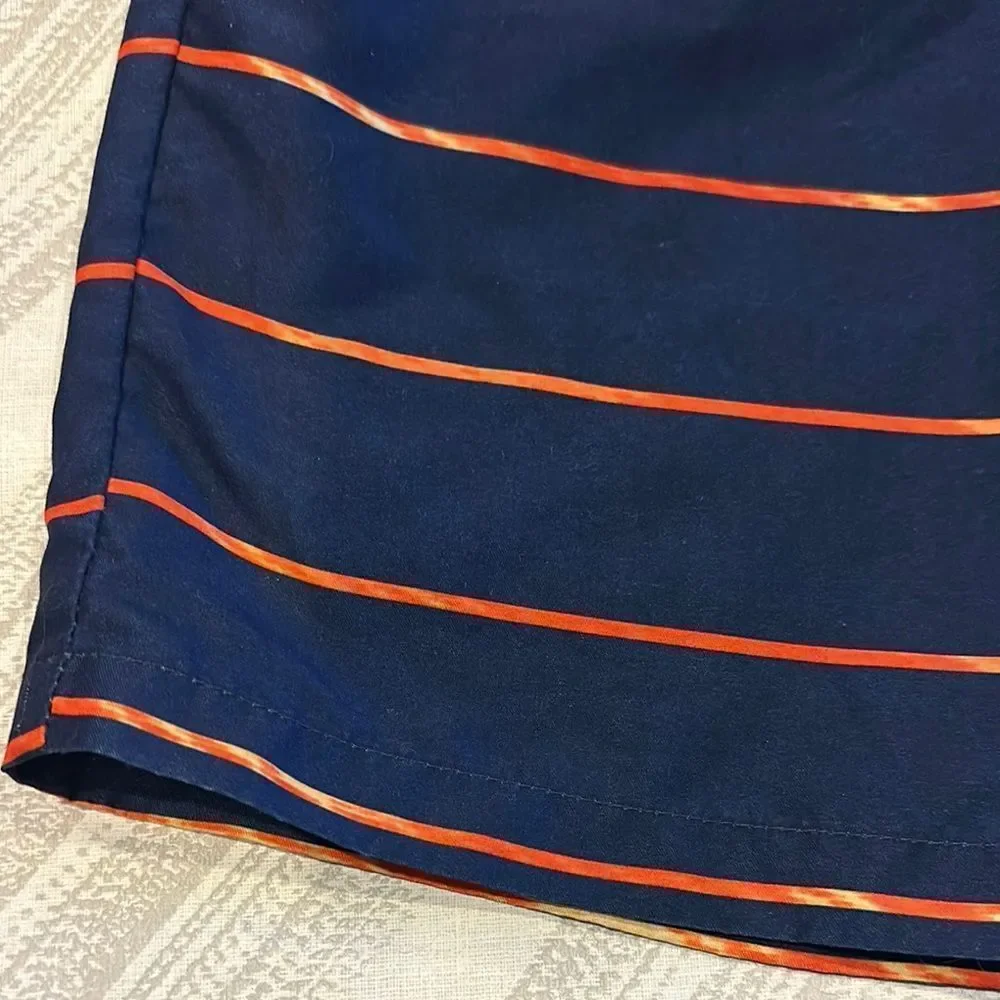 Tony Hawk Orange and Blue Swim Trunks - Size M